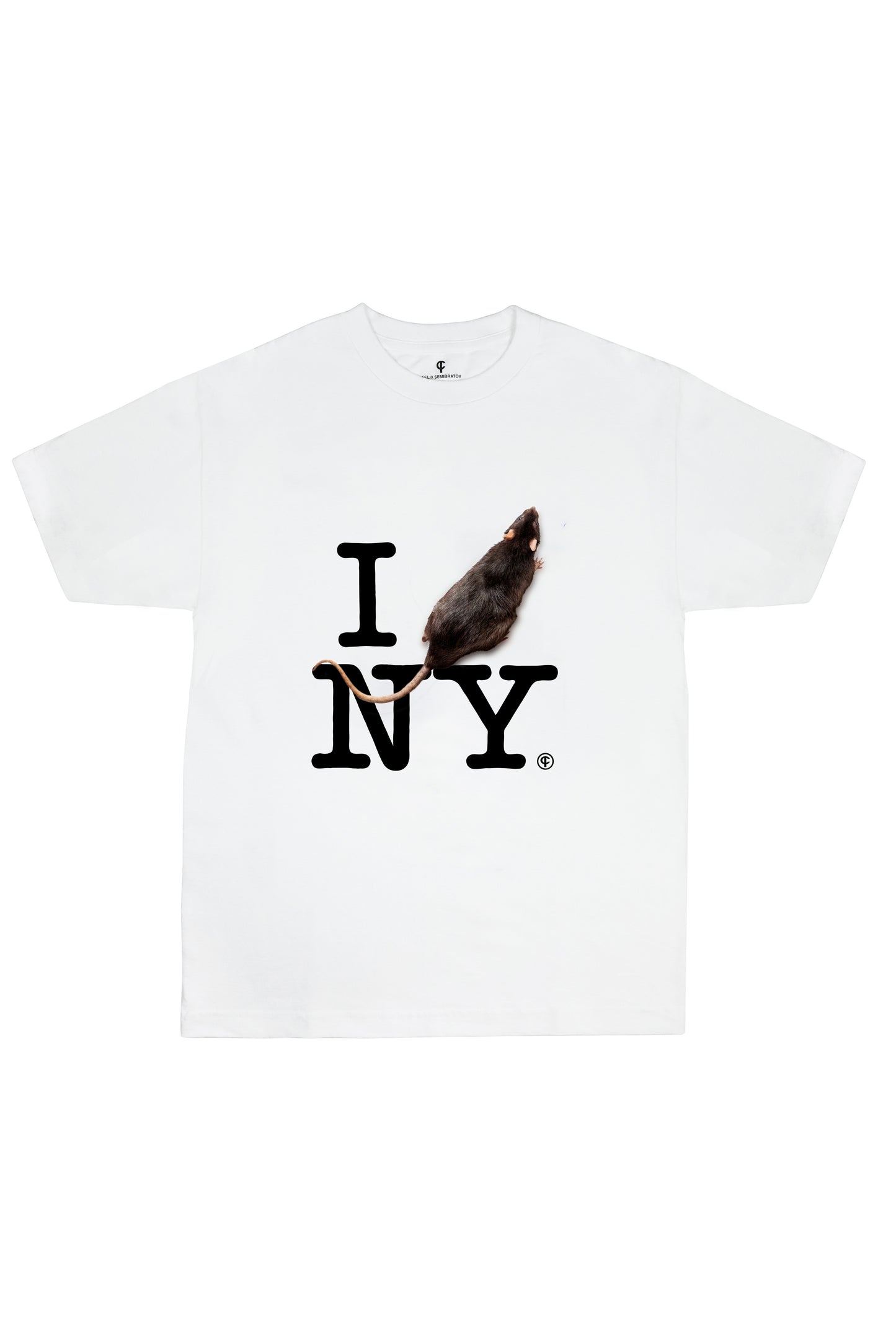 I RAT NY t-shirt white
