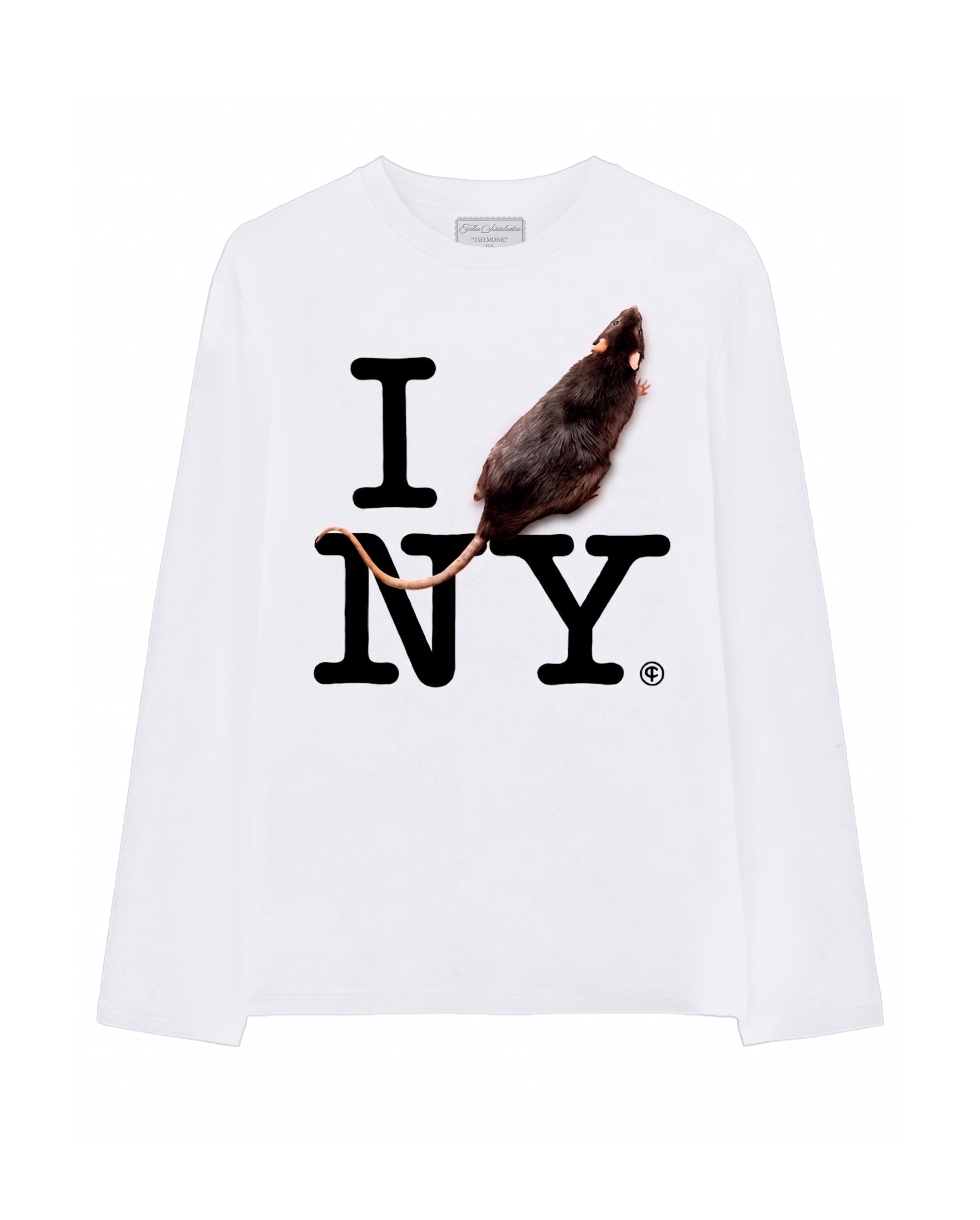 I RAT NY Long Sleeve White