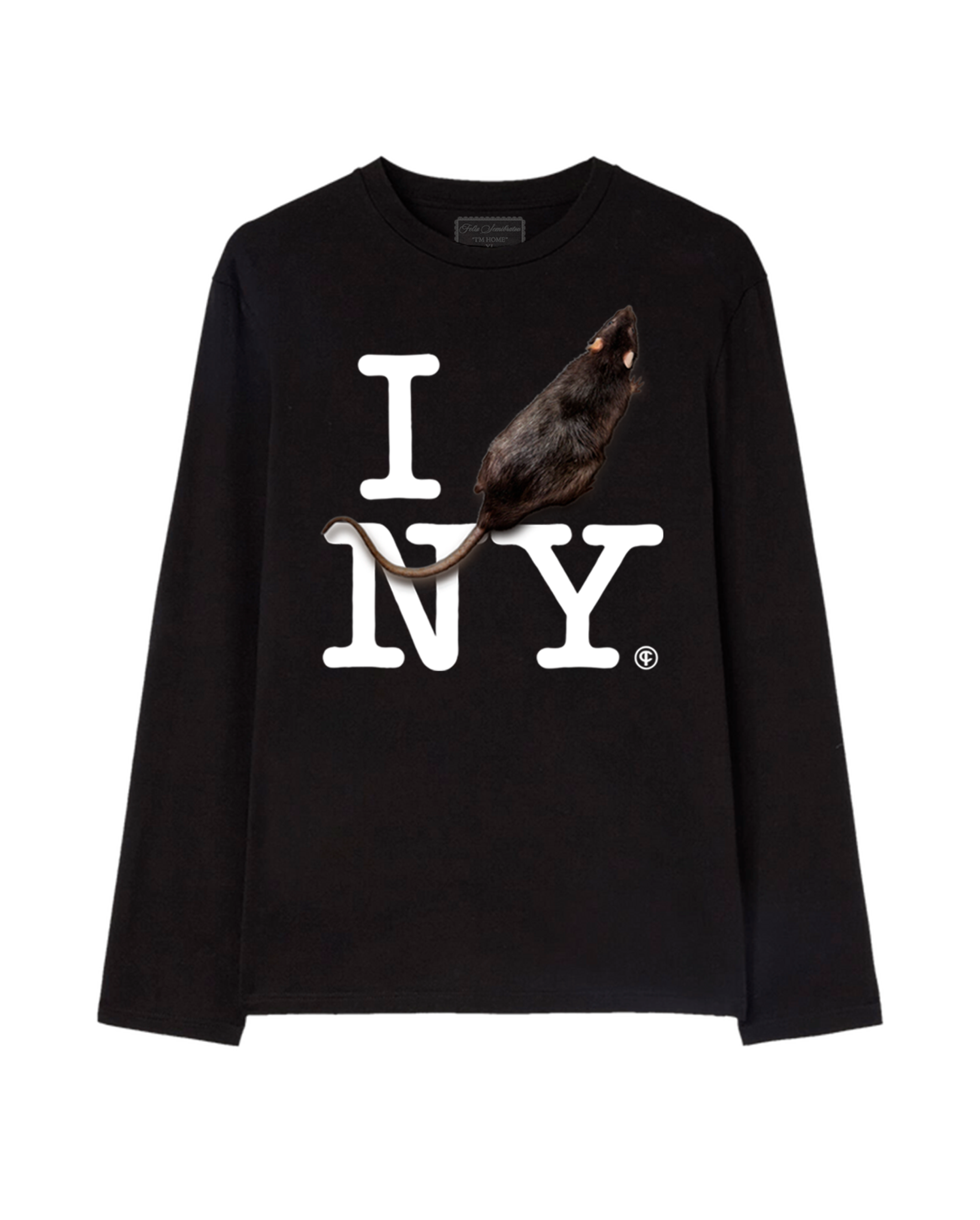 I RAT NY Long Sleeve Black
