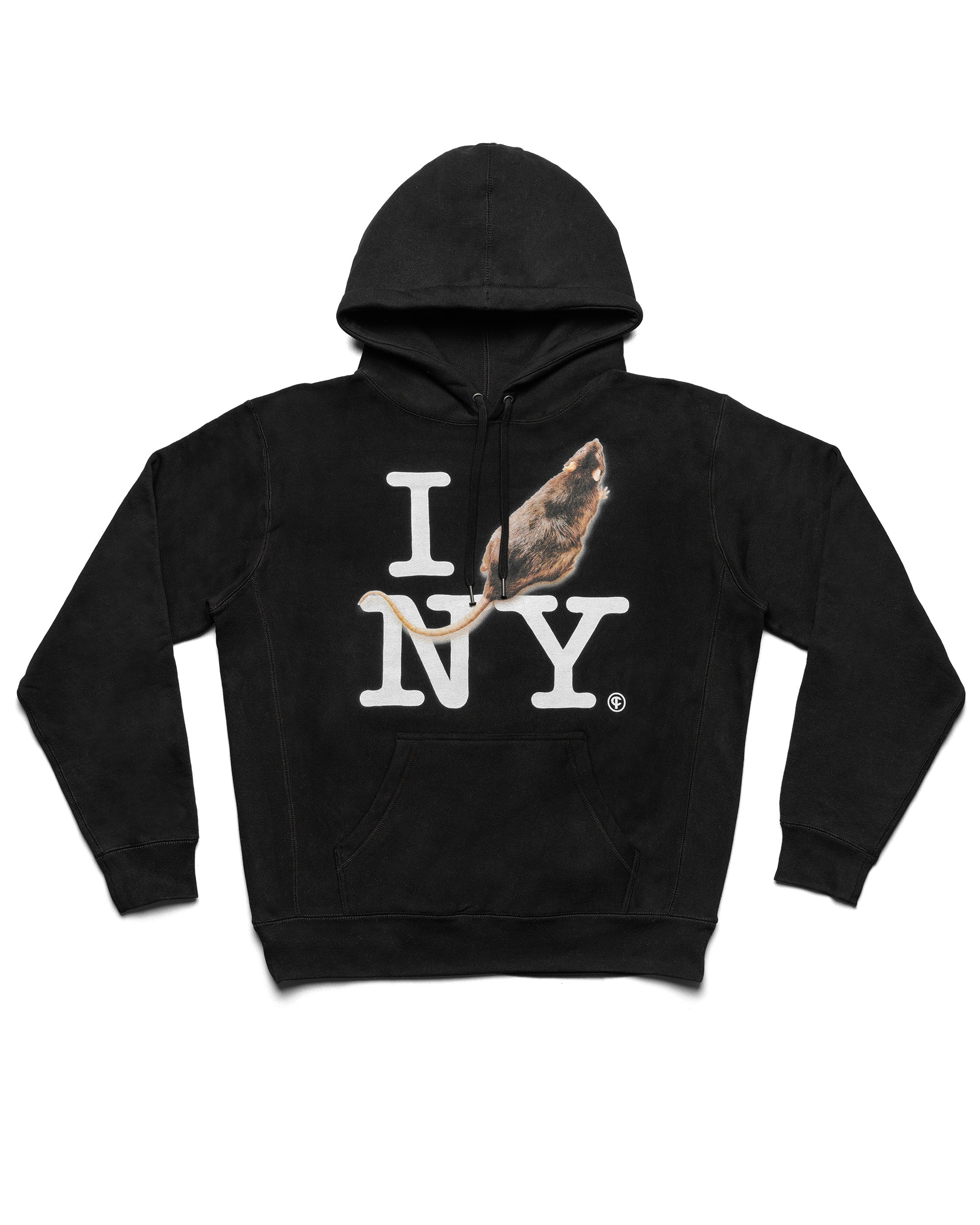 I RAT NY Hoodie Black