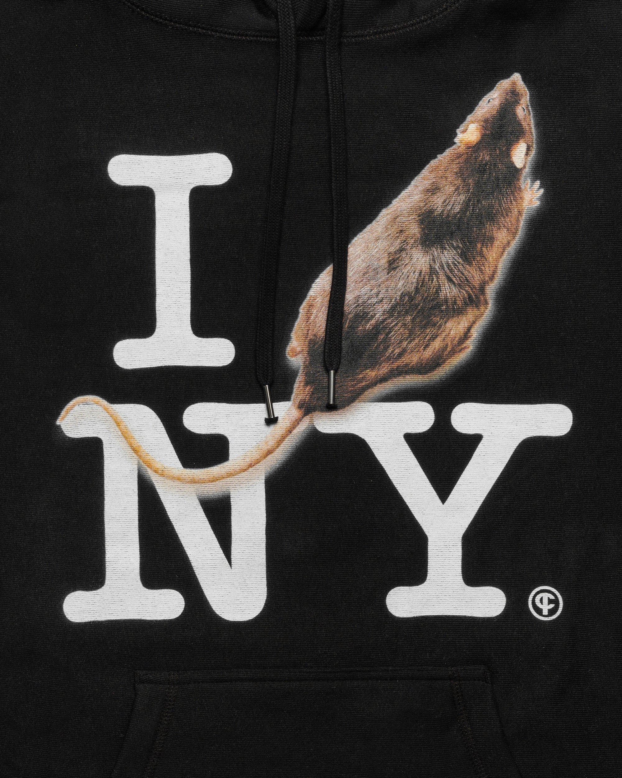 I RAT NY Hoodie Black