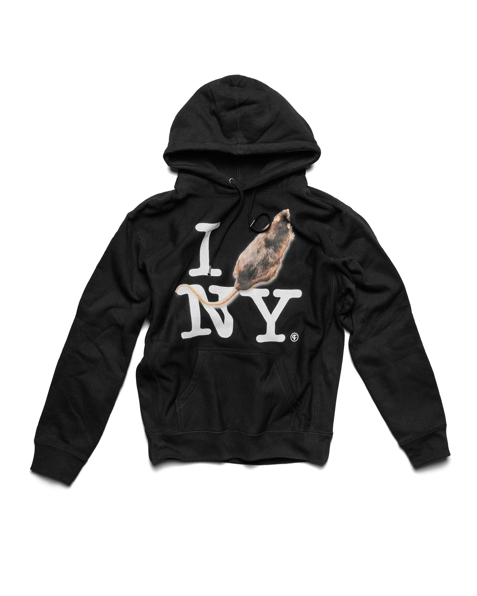 I RAT NY Hoodie Black