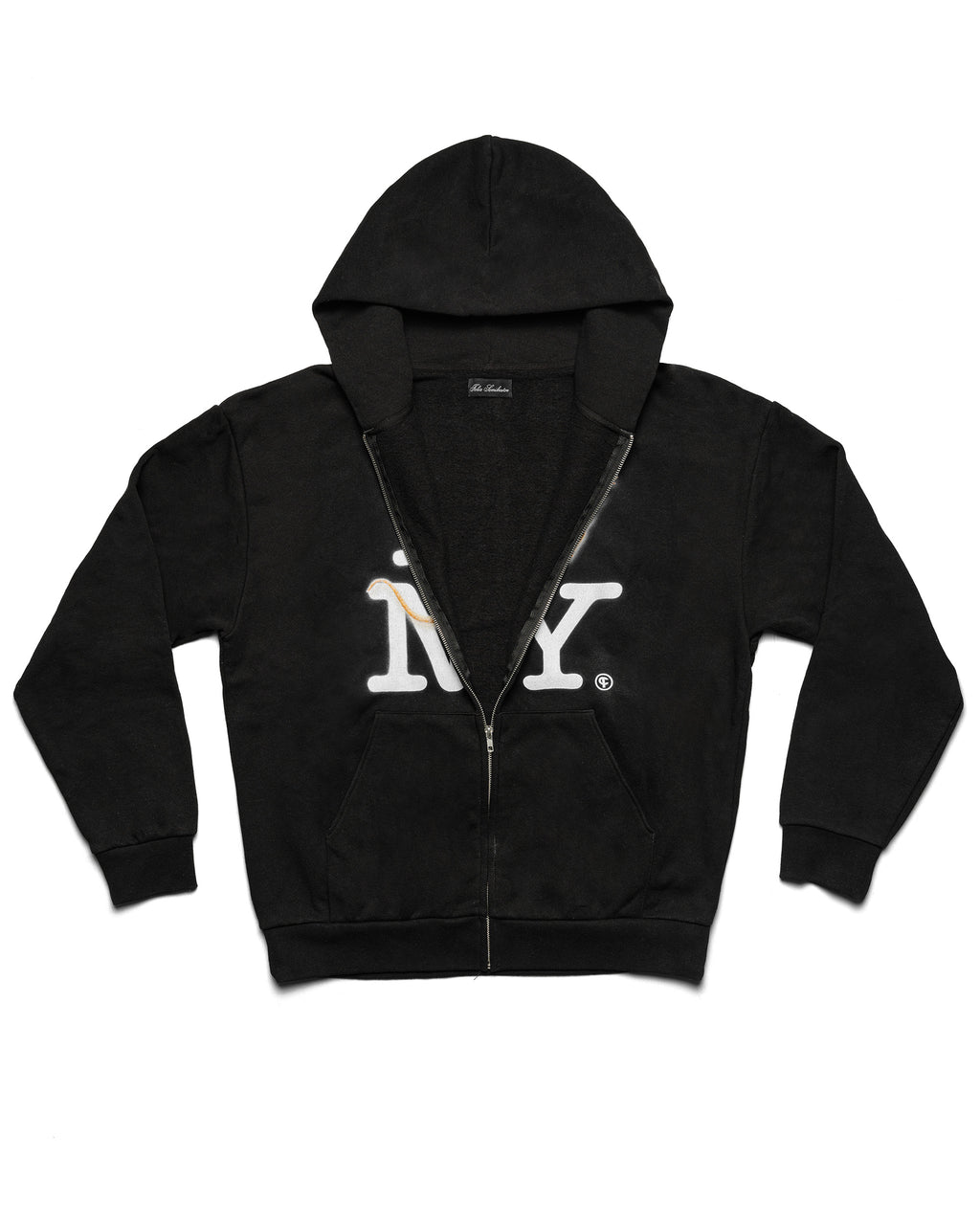 I RAT NY Zip Hoodie Black