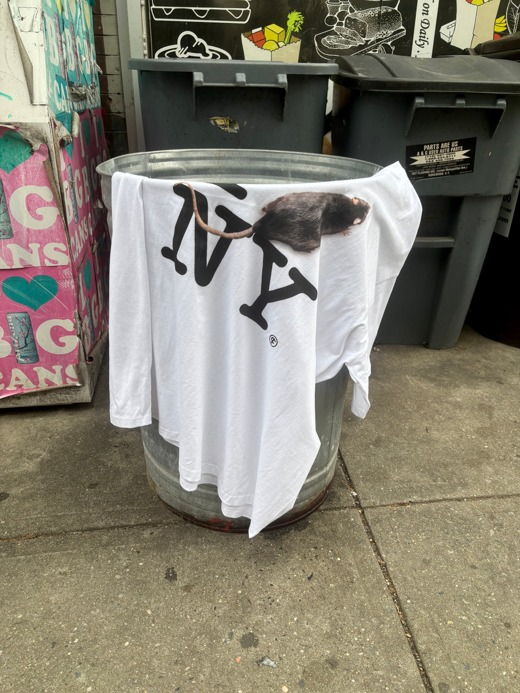 I RAT NY T-Shirt White