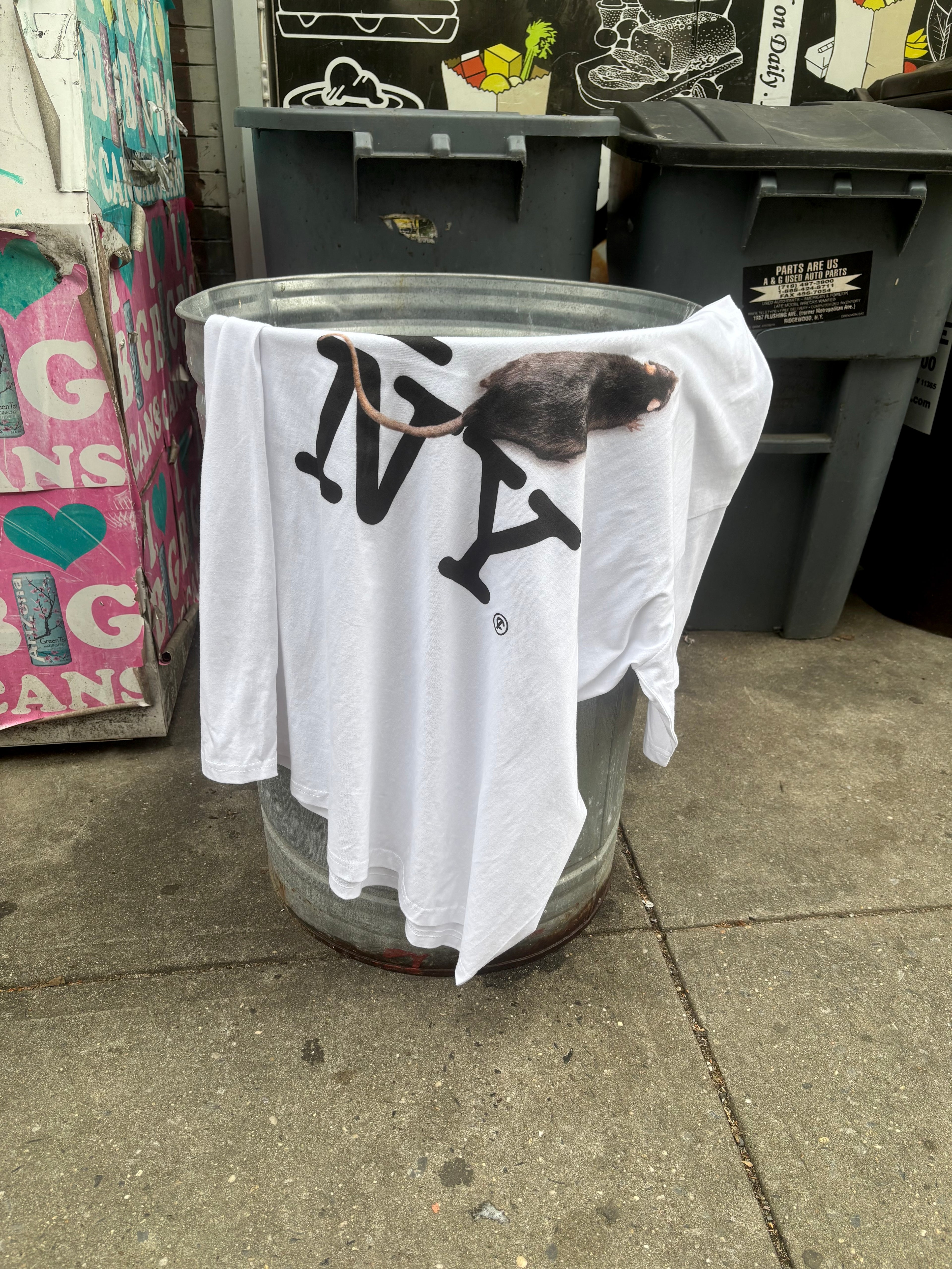 I RAT NY T-Shirt White