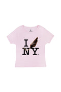 I RAT NY Baby Tee Pink