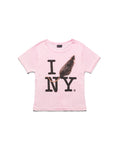 I RAT NY Baby Tee Pink