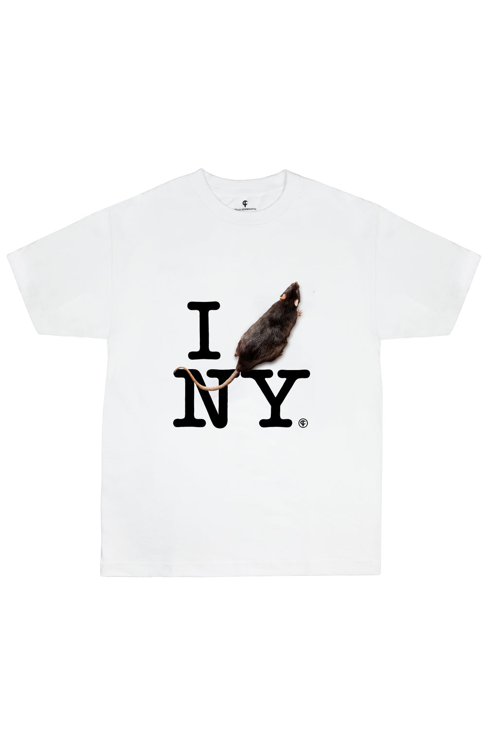 I RAT NY T-Shirt White