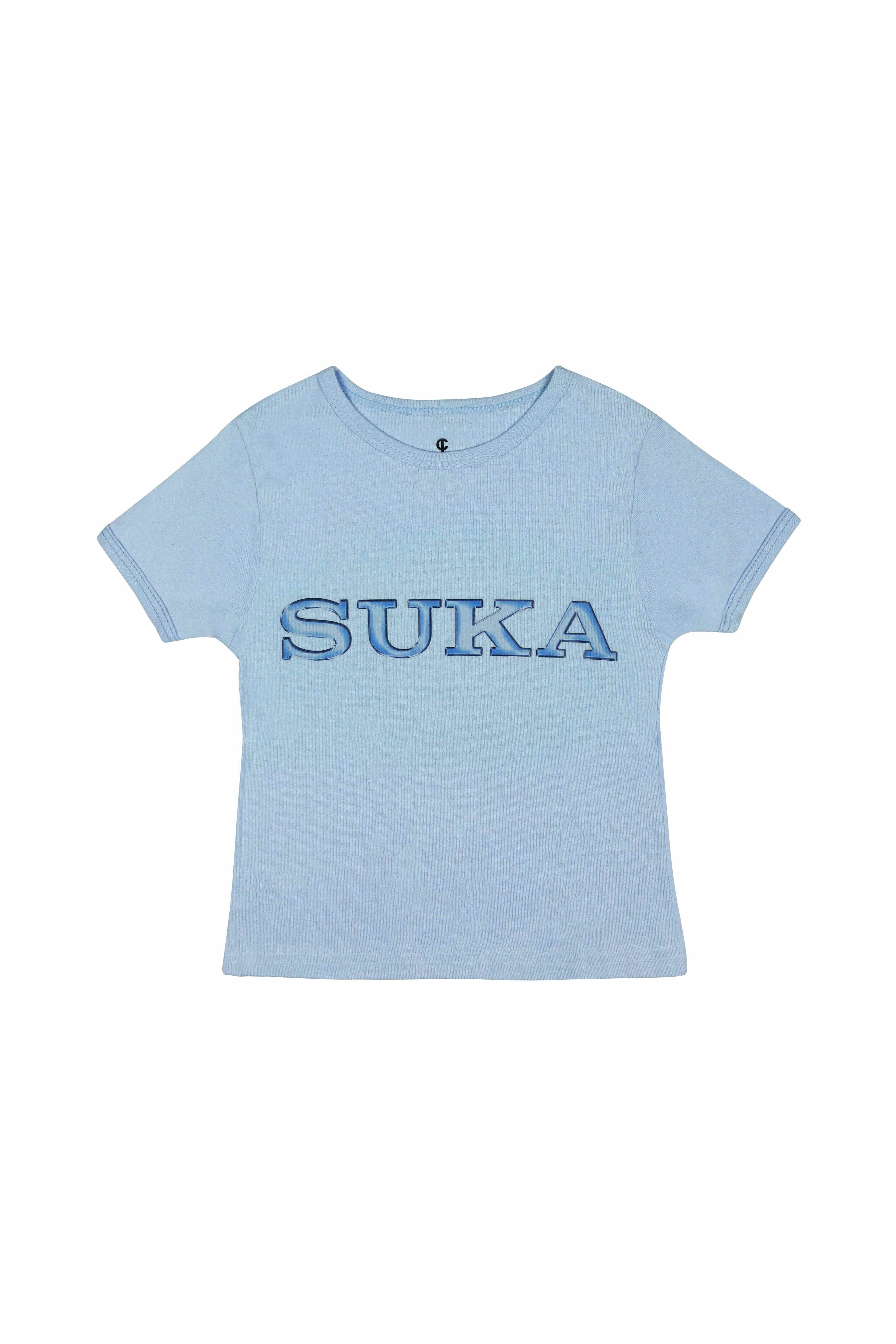 SUKA Baby Tee Blue