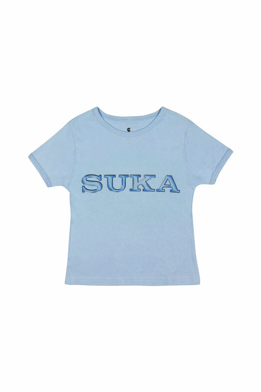 SUKA Baby Tee Blue